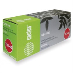 (3330782)  Тонер-картридж лазерный  CACTUS CS-TK140 черный для принтера Kyocera FS-1100/ 1100N, 4000 стр. CS-TK140 - фото 7839