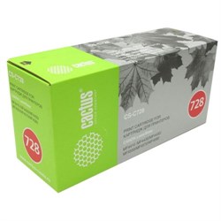 (3330531) Картридж лазерный Cactus CS-C728S 728 черный (2100стр.) для Canon i-Sensys MF4410/4430/4450/4550D CS-C728S - фото 8370