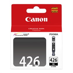 (80809) Картридж струйный Canon CLI-426BK черный для принтеров Canon MG5140/ 5240/ 6140/ 8140 4556B001 - фото 9380