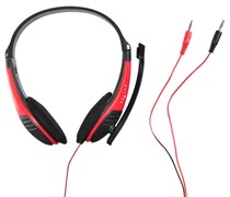 (1010030) Наушники с микрофоном Оклик HS-M150 черный 2.2м накладные (428963) 428963