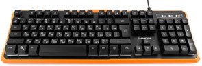 1011501 Проводная игровая клавиатура Гарнизон, 104кл, 12Fn, MultiRainbow, 1.5м, черная GK-320G