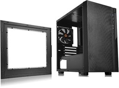 (1013943) Корпус Thermaltake Versa H18 Window черный без БП mATX 2xUSB2.0 1xUSB3.0 audio bott PSU CA-1J4-00S1WN-00
