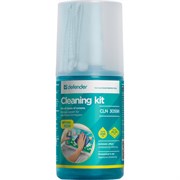 (1023909) Набор для чистки экранов Defender CLN 30598 Optima (спрэй 200мл, микрофибра) 30598