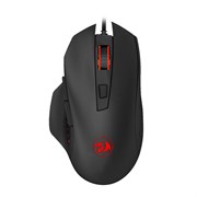 (1024450) Игровая мышь REDRAGON GAINER чёрная (USB, 6 кнопок, 3200 Dpi, подсветка 7 цветов) 75170