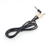 1024547 Кабель аудио спиральный Cablexpert Jack 3.5(M)/Jack 3.5(M), угловой, Mobile, 1.8м, черный, пакет CCAB-02-35MMLC-1.8MB