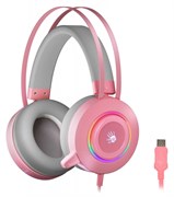 (1025777) Наушники с микрофоном A4Tech Bloody G521 розовый 2.3м мониторные USB (G521 ( PINK )) G521 ( PINK )