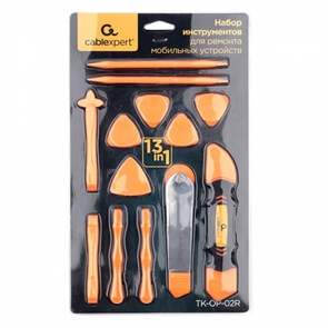 1031582 Набор инструментов для вскрытия корпуса мобильной техники Cablexpert TK-OP-02R (13 предметов) TK-OP-02R
