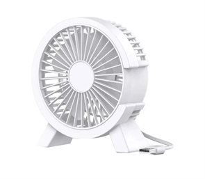(1041175) Портативный вентилятор YLG-06, настольный, белый 1041175