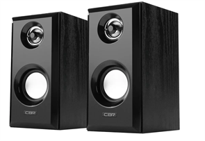 (1040829) CBR CMS 710, Акустическая система 2.0, питание USB, 2х3 Вт (6 Вт RMS), материал корпуса MDF, 3.5 мм линейный стереовход, цвет чёрный CMS 710