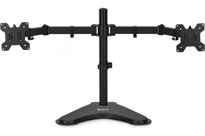 (1025792) Кронштейн для мониторов ЖК Buro M042 черный 15"-32" макс.8кг крепление к столешнице поворот и наклон 1025792