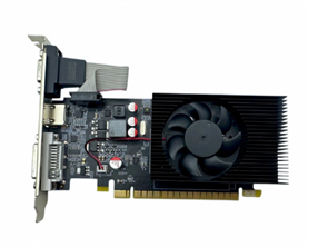 (1040621) Видеокарта CBR GT730 2Gb DDR3, 128bit, 700Mhz, 1*HDMI + 1*DVI + 1*VGA, 49W, Ret [VGA-STX730-2G-RTL] VGA-STX730-2G-RTL