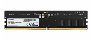 (1040909) Память DDR5 32GB 5600MHz A-Data AD5U560032G-S RTL PC5-44800 CL46 DIMM 288-pin 1.1В single rank RTL AD5U560032G-S