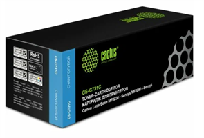 (1012850) Тонер Картридж Cactus CS-C731C голубой для Canon LB i-Sensys MF8230/MF8280 (1800стр.) 1012850