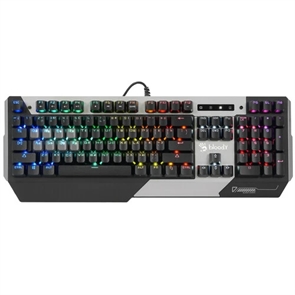 (1041632) Клавиатура A4Tech Bloody B865N механическая серый/черный USB for gamer LED B865N