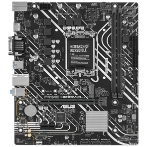 (1041018) Материнская плата Asus PRIME H610M-D Soc-1700 Intel H610 2xDDR5 mATX AC`97 8ch(7.1) GbLAN+VGA+HDMI PRIME H610M-D