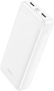 (1040894) Мобильный аккумулятор Hoco J111A Smart 20000mAh 10W 2A белый (J111A SMART WHITE) J111A SMART WHITE