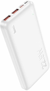 (1040880) Мобильный аккумулятор Hoco J101 Astute 10000mAh QC3.0/PD3.0 22.5W 5A 2xUSB-A/USB-C черный J101 ASTUTE J101 ASTUTE