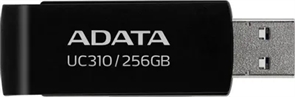 (1040943) Флеш Диск A-Data 256GB UC310 UC310-256G-RBK USB3.2 черный UC310-256G-RBK