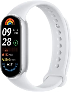 (1040815) Фитнес-трекер Xiaomi Smart Band 9 AMOLED корп.:серебристый рем.:серебристый (BHR8340GL ) BHR8340GL