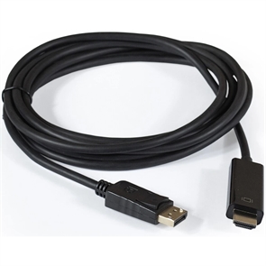 (1041034) Exegate EX294709RUS Кабель DisplayPort-HDMI ExeGate EX-CC-DP-HDMI-1.5 (20M/19M, 1,5м, экран) EX294709RUS