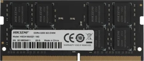 (1041779) Память DDR4 16GB 3200MHz Hikvision HSC416S32Z1/16G HIKSEMI OEM PC4-25600 CL22 SO-DIMM 260-pin 1.2В O HSC416S32Z1/16G HIKSEMI