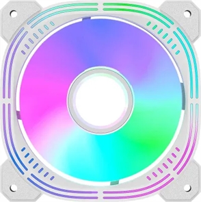 (1041789) Вентилятор для корпусаFormula Nulight 12WH Reverse ARGB 120х120x25 белый 4-pin (NULIGHT 12WH ARPW REVERSE) Ret NULIGHT 12WH ARPW REVERSE