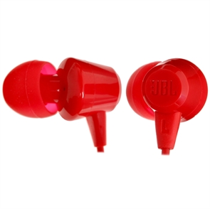 (1041872) Гарнитура внутриканальные JBL C50HI 1.2м красный проводные (JBLC50HIRED) JBLC50HIRED-1