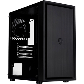 (1042063) Корпус 1STPLAYER BLACK.SIR B5-M Black / mATX / 3x120mm fans / B5-M-BK-3F B5-M-BK-3F