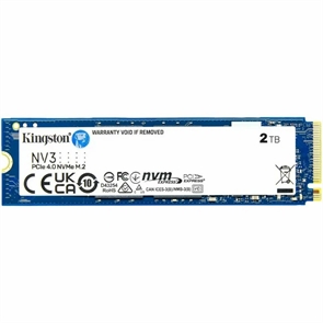 (1042036) Твердотельный накопитель SSD M.2 2230 Kingston 2.0Tb NV3 Series <SNV3SM3/2T0> (PCI-E 4.0 x4, up to 6000/5000Mbs, 3D NAND, NVMe, 640TBW, 22х30mm) SNV3SM3/2T0