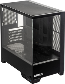 (1042152) Корпус Formula Crystal Z1M черный без БП mATX 7x120mm 1xUSB2.0 1xUSB3.0 audio bott PSU CRISTAL Z1M CRISTAL Z1M