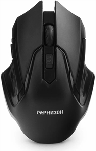 1042418 Беспроводная мышь Гарнизон, 3кн, 1000 DPI, 2.4 ГГц, черный GMW-470