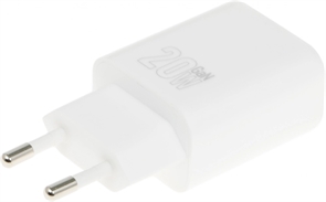 (1042394) Сетевое зар./устр. Hoco N60 Gentle 20W 3A (PD+QC+AFC) USB Type-C универсальное белый (44228) 44228