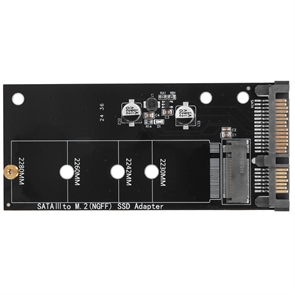 1042402 Адаптер для SSD M.2 SATA в разъем SATA Cablexpert, коробка EE18-M2S3PCB-02