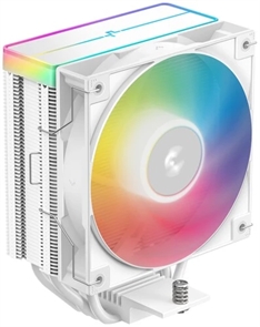 (1042133) Устройство охлаждения(кулер) Deepcool AG400 Wh V2 220 Вт ARGB Soc-AM5/AM4/1200/1700/1851 белый 4-pin 31.6dB R-AG400-WHAMMN-GJD R-AG400-WHAMMN-GJD