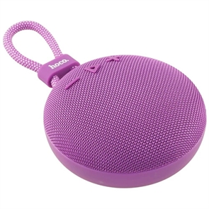 1042486 Портативная колонка Hoco BS60, 5Вт, круглая, фиолетовый 6942007604789
