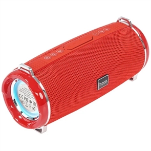 1042489 Портативная колонка Hoco HC2, 10Вт, наплечный ремень, красный 6931474738691