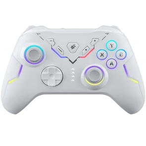 (1042585) Игровой манипулятор FLASHFIRE F207 Совместим с ПК, Switch, подключение: Bluetooth, USB, 2,4 ГГц, разъем 3,5 мм, датчик эффекта Холла, функция TURBO (ручной и авто) - 3 скорости, функция вибрации, датчик движения, RGB подсветка, встроенная б FLASHFIRE F207