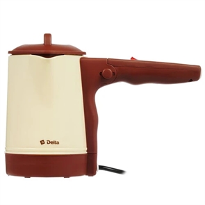 (1021881) Турка электрическая DELTA DL-8163, 1100 Вт, 0.5 л, бежевая 4434378 SL4434378