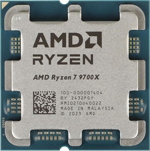 (1042776) Процессор CPU AMD Ryzen 7 9700X TRAY <100-000001404> (AM5, 3.8GHz up to 5.5GHz/8Mb+32Mb, 8C/16T, 4nm, Granite Ridge, 65W, unlocked, Radeon 2200MHz) 100-000001404