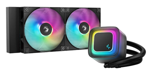 (1042828) Комплект водяного охлаждения DEEPCOOL LE240 V2 LGA1851/1700/1200/115X/AM5/AM4 (6шт/кор,TDP 250W, ARGB Lighting, Anti-Leak edition, PWM, DUAL FAN) RET LE240 V2