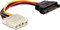 (1012033) Кабель питания SATA Cablexpert, 15см, sata 15pin/molex 4pin, пакет CC-SATA-PS-M - фото 20493