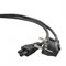1012026 Кабель питания Cablexpert Schuko-C5, 3x0.75мм2, 10А, 1.8м, черный, пакет PC-186-ML12 - фото 20500