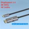 (1026879) Кабель-адаптер NNC USB-C to DisplayPort 1.4 FastCharge 2m 8K@30Hz 4K@144Hz (с возможностью зарядки) 1026879 - фото 35189