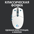 (1029662) Мышь Logitech G102 LightSync белый оптич. 8000dpi USB 6but (910-005809) 910-005809 - фото 39241