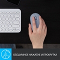 (1029671) Мышь Logitech Pebble M350 синий оптич. 1000dpi silent беспров. BT/Radio USB для ноутбука 3but (910-0 910-006655 910-006655 - фото 39294