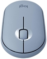 (1029671) Мышь Logitech Pebble M350 синий оптич. 1000dpi silent беспров. BT/Radio USB для ноутбука 3but (910-0 910-006655 910-006655 - фото 39301