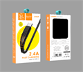 (1032144) USB кабель Denmen D45T на Type-C 2.4A 1м синий DM27087 - фото 42834