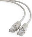 (1032879) Патч-корд UTP Cablexpert кат.5e, 15м, литой, многожильный (серый) PP12-15M - фото 43313