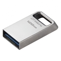 (1033042) Флеш Диск Kingston 128Gb DataTraveler Micro DTMC3G2/128GB USB3.0 серебристый DTMC3G2/128GB - фото 43601
