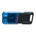 (1033041) Флеш Диск Kingston 128Gb DataTraveler 80 M DT80M/128GB USB3.2 черный DT80M/128GB - фото 43603